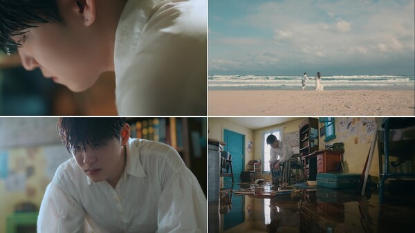데이식스 원필, '안녕, 잘 가' 뮤비 속 다채로운 표정 연기 눈길…'로맨틱 + 처연함' 겨울 감성