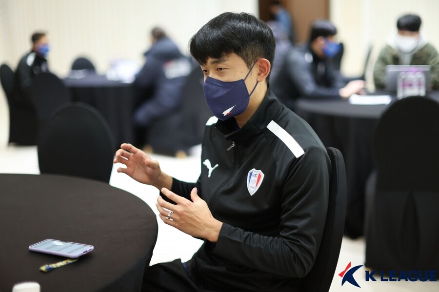 ▲ 최성근(수원삼성) ⓒ한국프로축구연맹