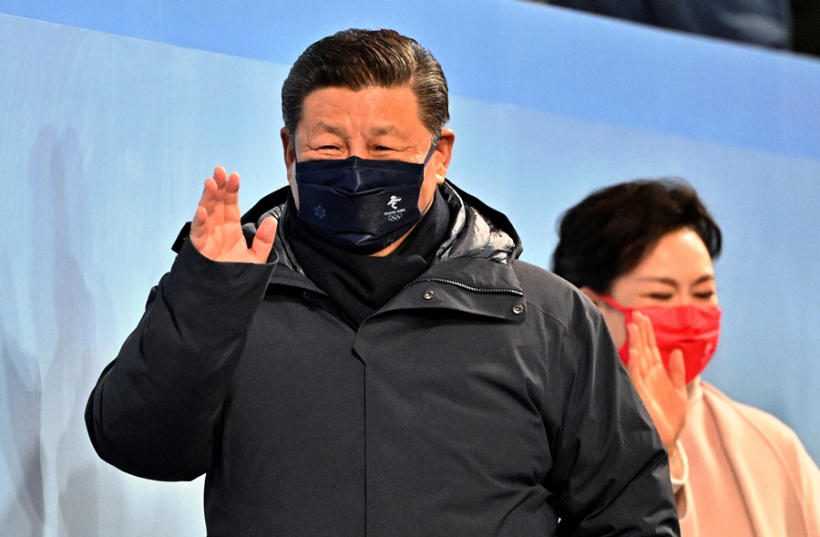 ▲ 2022베이징동계올림픽 개회식에 참석한 시진핑 중국 주석. ⓒ연합뉴스/AP