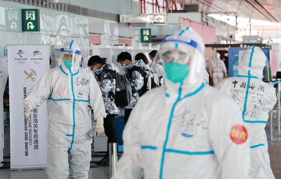 ▲ 2022 베이징 동계 올림픽에 출전 중인 한국 선수단에서 첫 코로나19 확진자가 발생했다. ⓒ 연합뉴스