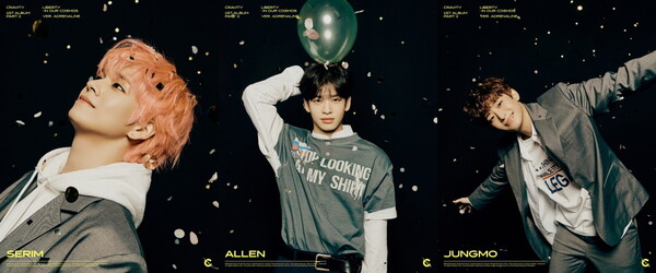 ▲ 크래비티 새 앨범 '리버티: 인 아워 코스모스'의 세림 앨런 정모 아드레날린 콘셉트 포토. 제공|스타쉽엔터테인먼트