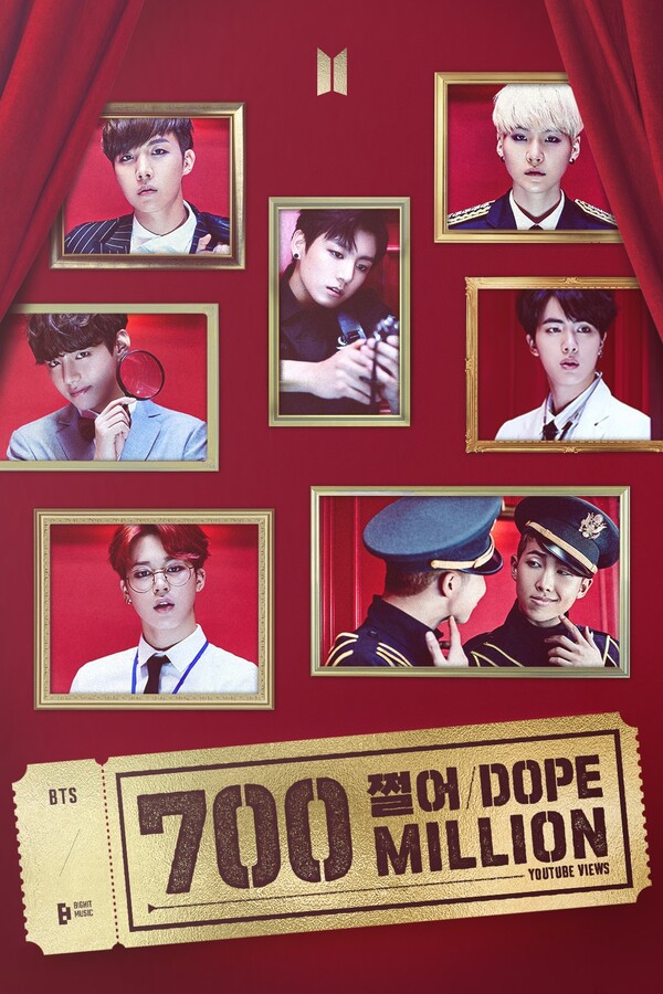 ▲ '쩔어' 뮤직비디오 7억뷰 돌파 기념 이미지. 제공|빅히트뮤직
