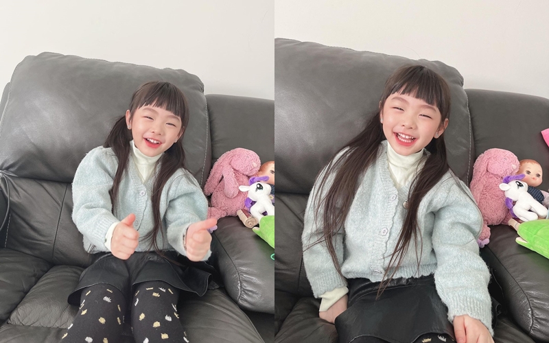 ▲ 문희준, 소율 부부의 딸 희율. 출처| 소율 인스타그램