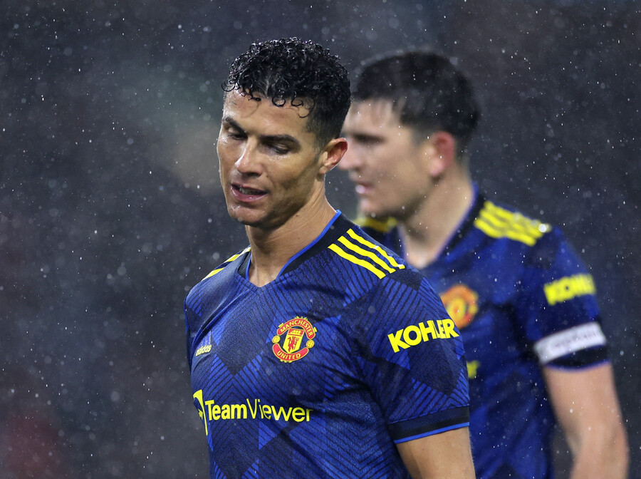 ▲ 맨유 핵심 공격수 크리스티아누 호날두. ⓒ연합뉴스/Reuters