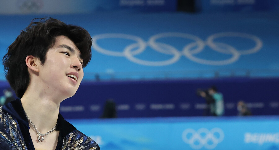 ▲ 차준환은 2022 베이징 동계올림픽에서 5위에 오르며 4년 뒤인 2026 밀라노-코르티나담페초 올림픽에 대한 기대감을 높였다. ⓒ연합뉴스