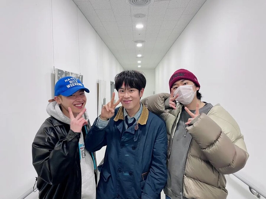 ▲ 유권, 피오, 지코(왼쪽부터). 출처| 피오 인스타그램