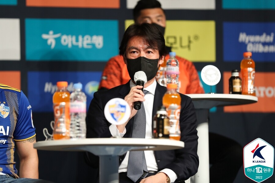 ▲ 홍명보 울산현대 감독 ⓒ한국프로축구연맹