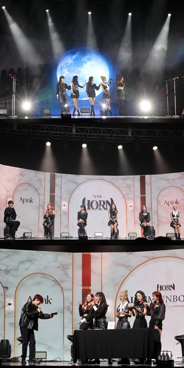 에이핑크, 신곡 ‘딜레마’ 주요 음원차트 상위권+팬 쇼케이스 성료…활동 청신호