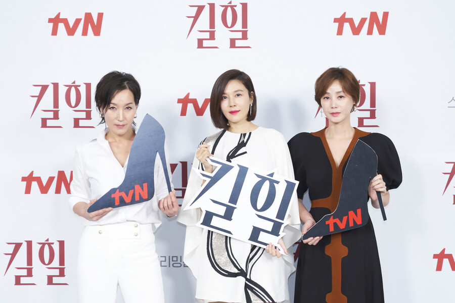 "대본이 미쳤다"…'킬힐', 김하늘-이혜영-김성령의 '파격의 맛'[종합]
