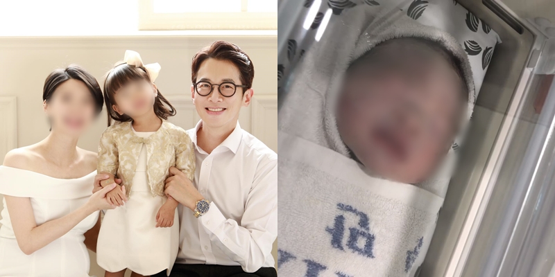 '9세 연하♥' 최필립, 둘째 득남 "조이가 건강하게 태어나, 잘 양육하겠다"