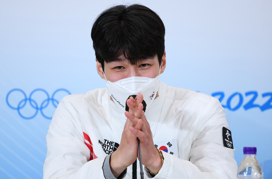 ▲ 2022 베이징동계올림픽 쇼트트랙에서 금메달 1개, 은메달 1개를 수확한 황대헌 ⓒ연합뉴스