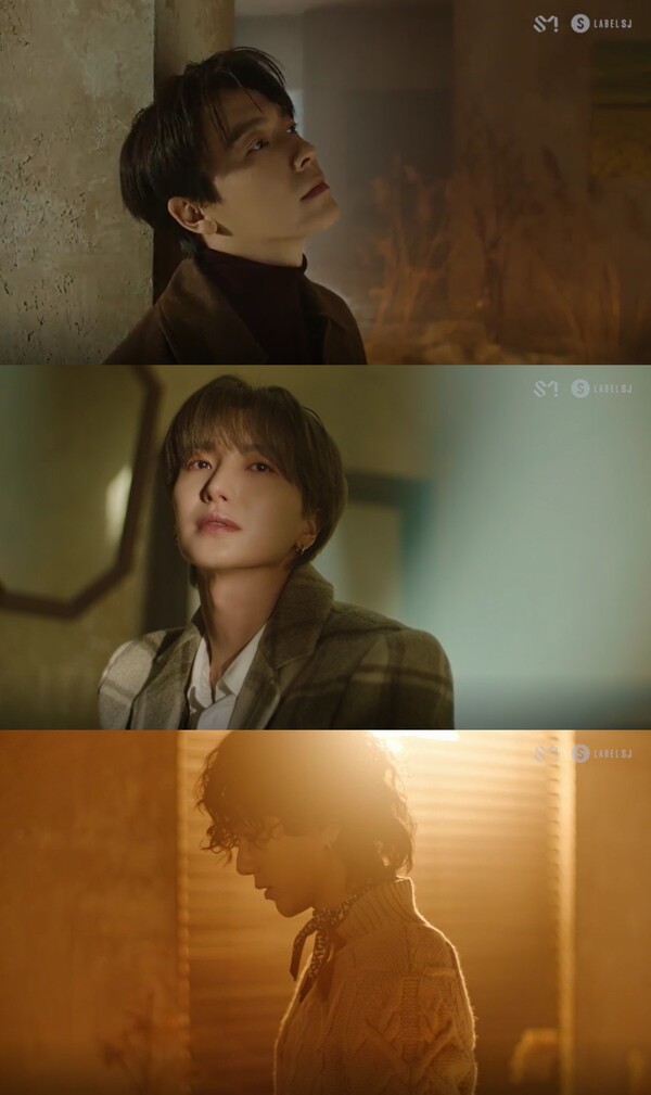 ▲ 슈퍼주니어 동해 이특 예성(위부터)의 티저 이미지. 제공|Label SJ