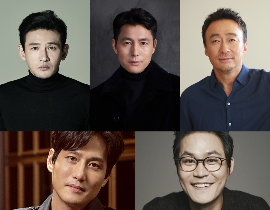 ▲ 왼쪽 위부터 시계방향으로 '서울의 봄'의 황정민, 정우성, 이성민, 김성균, 박해준. 제공|각 소속사