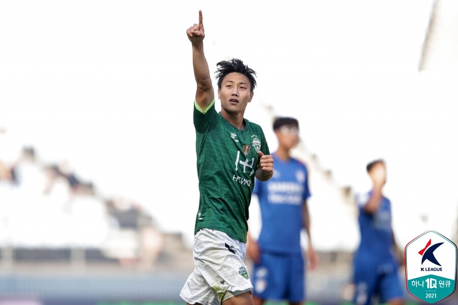 ▲ 전북 현대 미드필더 백승호. ⓒ한국프로축구연맹
