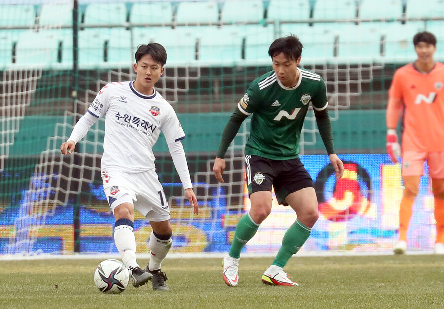▲ 이승우(수원FC)가 전북현대와 개막전에서 성공적인 데뷔전을 치렀다. ⓒ연합뉴스
