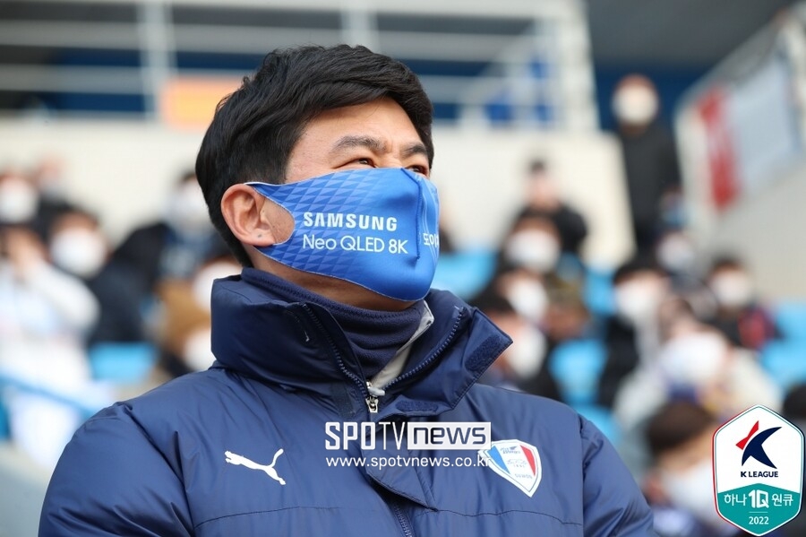 ▲ 박건하 수원 삼성 감독. ⓒ한국프로축구연맹