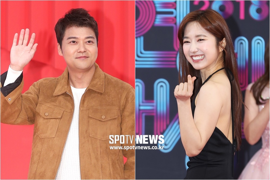 ▲ 전현무(왼쪽)와 이혜성. ⓒ곽혜미 기자