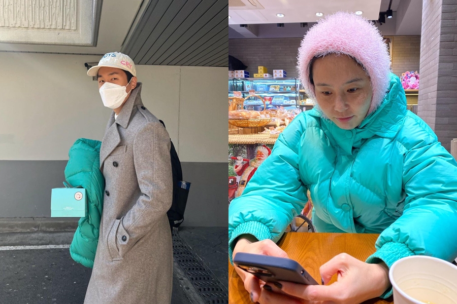 ▲ 마이큐(왼쪽)과 김나영. 출처|마이큐 인스타그램(왼쪽)과 김나영 인스타그램