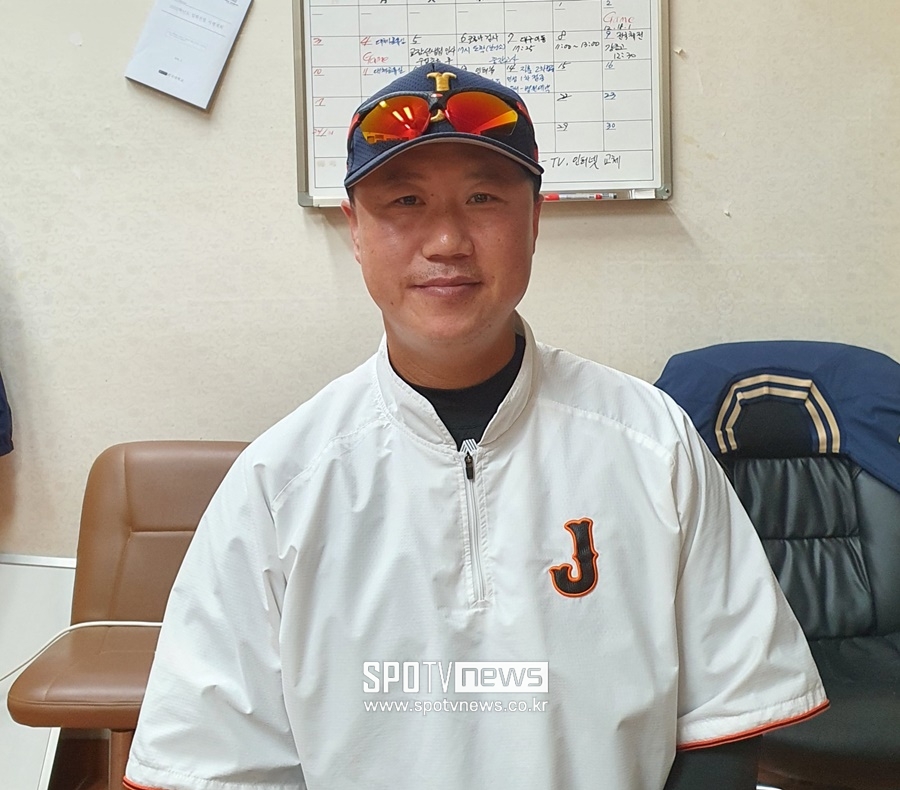 ▲ 제주고 박재현 감독 ⓒ제주, 이재국 기자