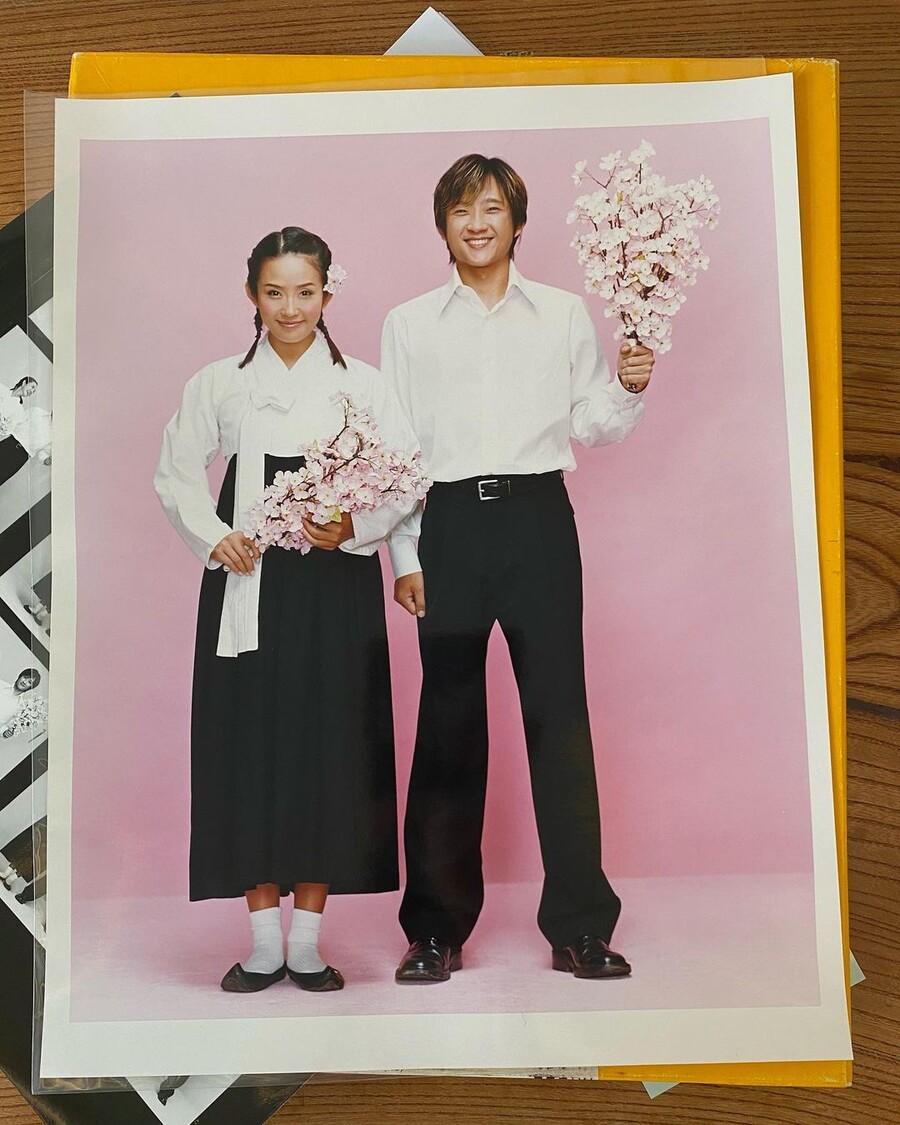 ▲ 고(故) 최진실(왼쪽), 최진영 남매. 출처| 조선희 인스타그램