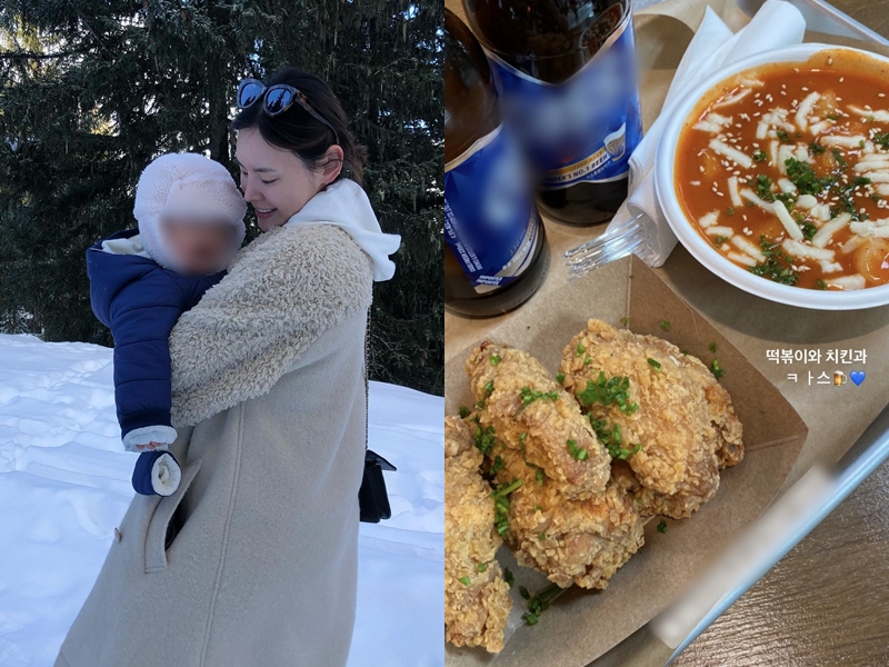 구재이, 타지에서 맛보는 치맥에 신났네…"한국인지 프랑스인지"