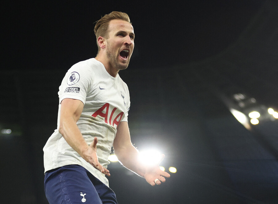 ▲ 토트넘 간판 공격수 해리 케인. ⓒ연합뉴스/Reuters