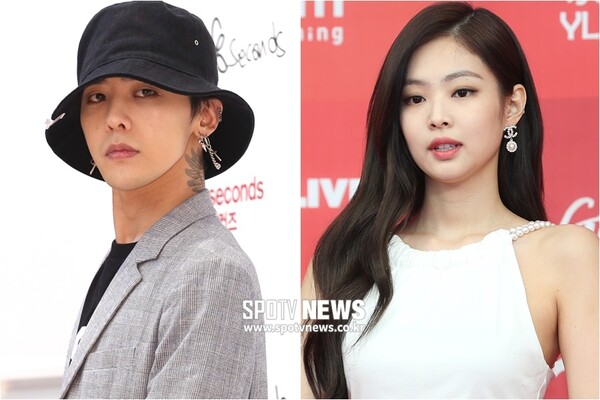 ▲ 1년 전 오늘 열애설에 휩싸였던 지드래곤(왼쪽 사진)과 제니.  ⓒ스포티비뉴스DB