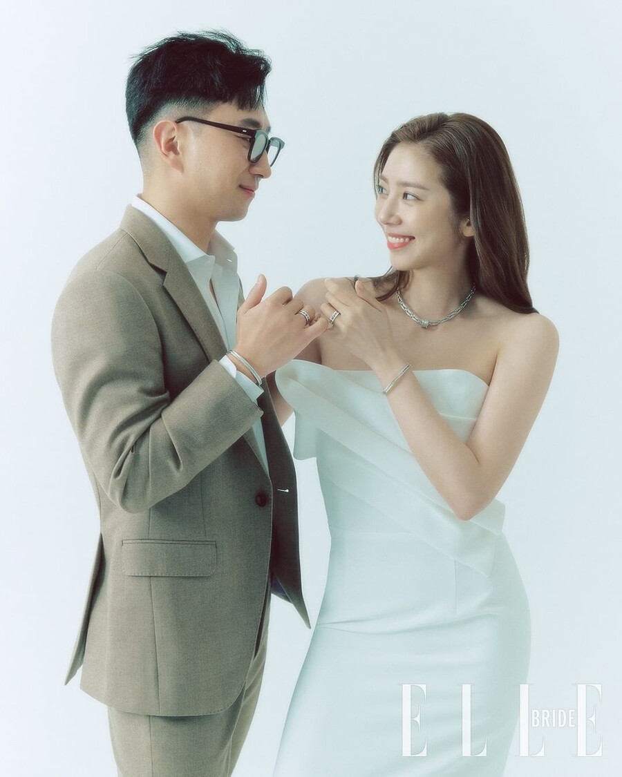 ▲ 손담비, 이규혁. 출처| 엘르코리아 인스타그램