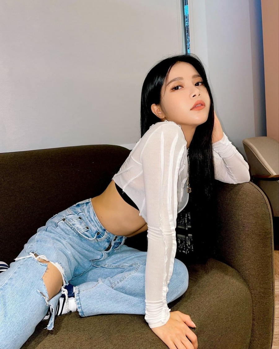▲ 그룹 마마무 솔라. 출처| 솔라 인스타그램