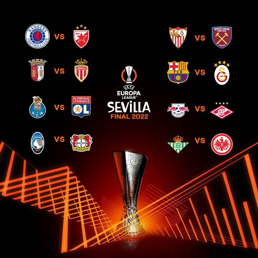 ▲ 유로파리그 16강 대진이 완성됐다. ⓒUEFA 유로파리그 SNS 갈무리