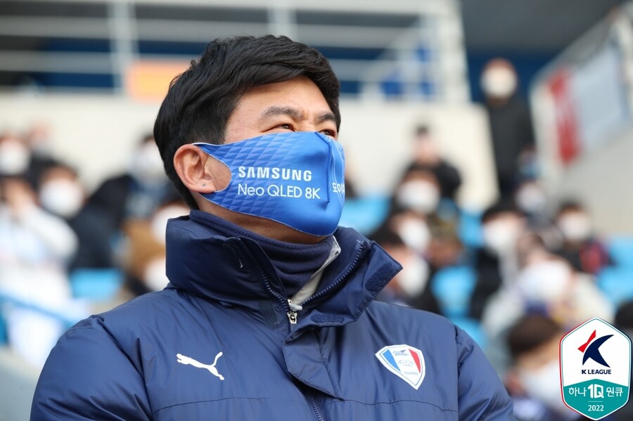 ▲ 수원삼성 박건하 감독 ⓒ한국프로축구연맹