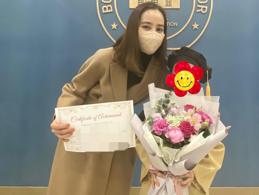 한혜진♥기성용도 이제 학부모…유치원 졸업하는 8살 딸 너무 애틋한가봐