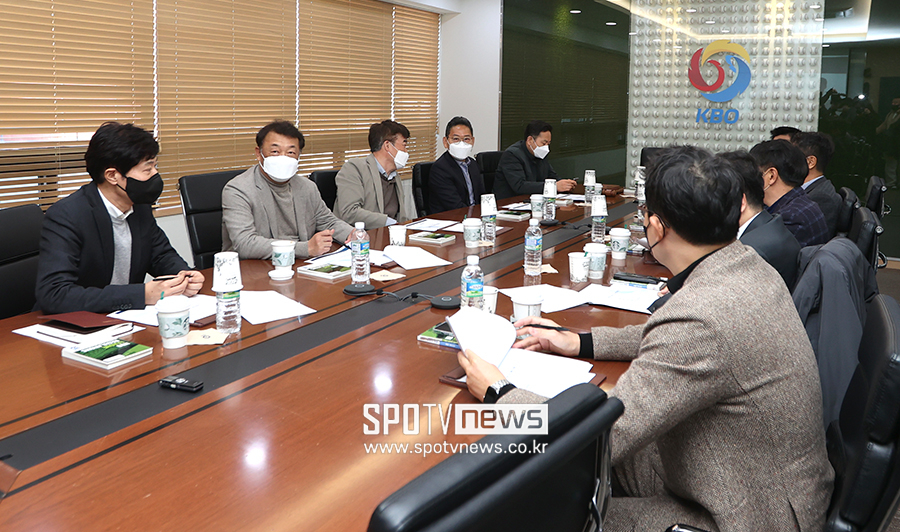 ▲ KBO 이사회 ⓒ곽혜미 기자