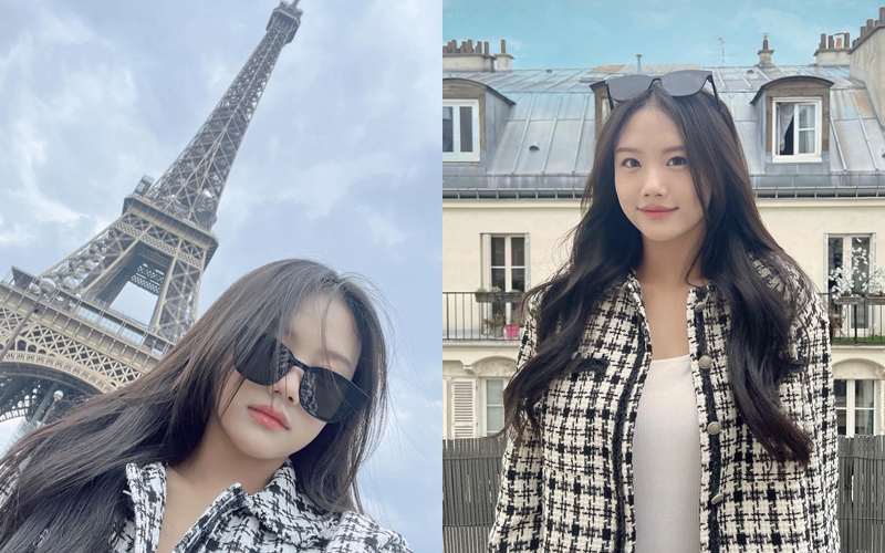 '이동국 딸' 재시, 파리서 뽐낸 171cm 우월한 피지컬…모델 꿈★ 이뤄지나