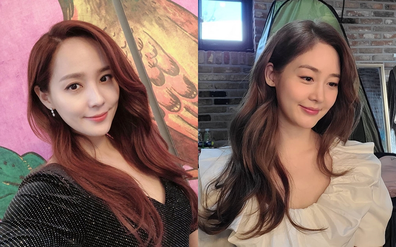 ▲ 유진(왼쪽)과 성유리. 출처| 유진, 성유리 인스타그램