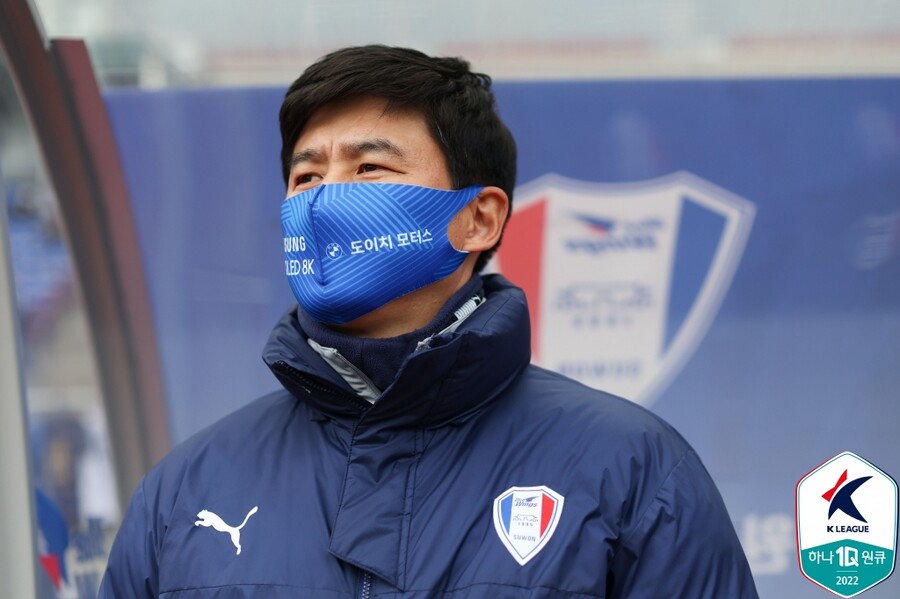 ▲ 박건하 수원삼성 감독 ⓒ한국프로축구연맹