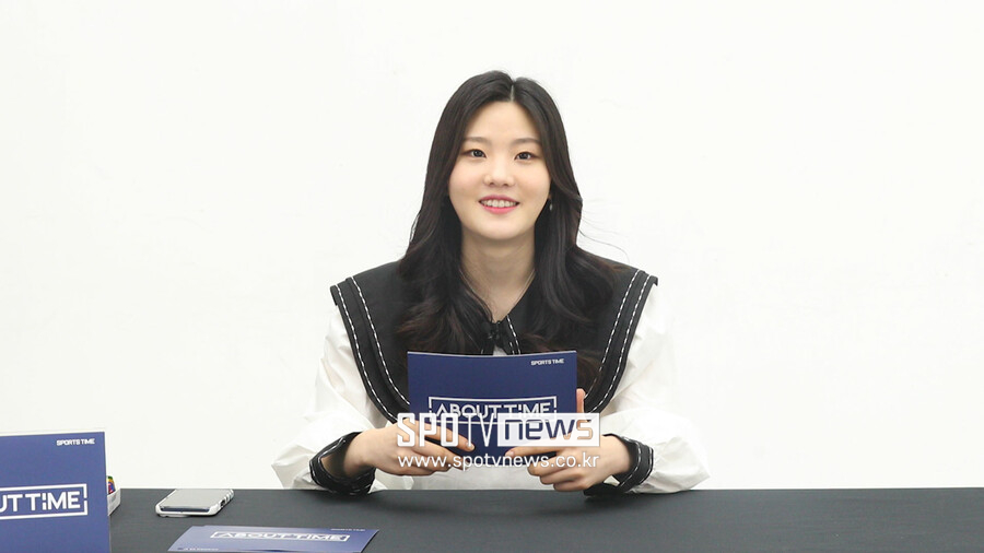 ▲ 스포티비뉴스와 인터뷰하는 이유빈