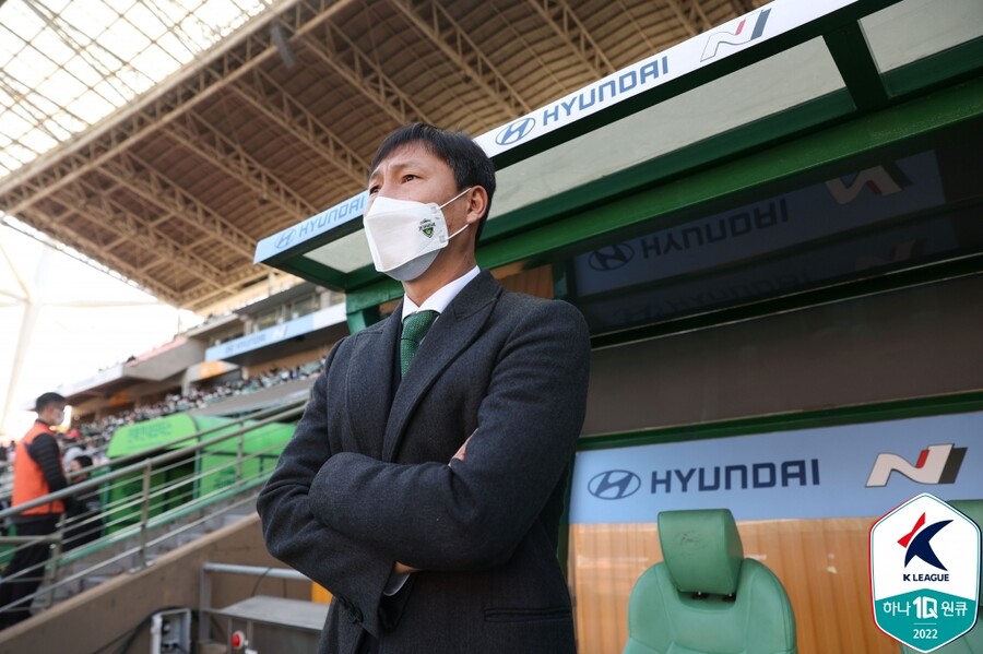 ▲  김상식 전북 현대 감독 ⓒ한국프로축구연맹