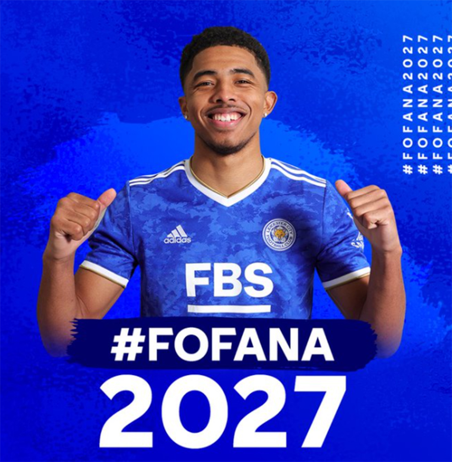 ▲ 포파나가 레스터 시티와 2027년까지 재계약을 체결했다