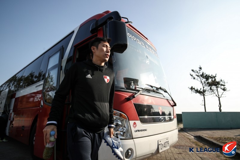 ▲ 한상운(부산아이파크 시절) ⓒ한국프로축구연맹