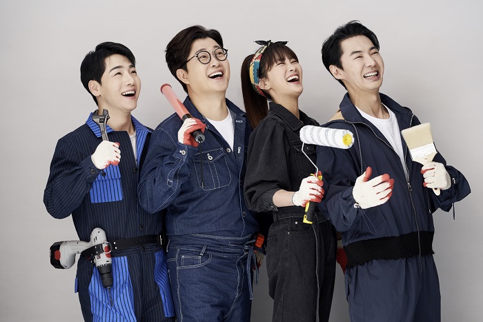▲ 박군, 김성주, 김지민, 전진(왼쪽부터). 제공| SBS 미디어넷