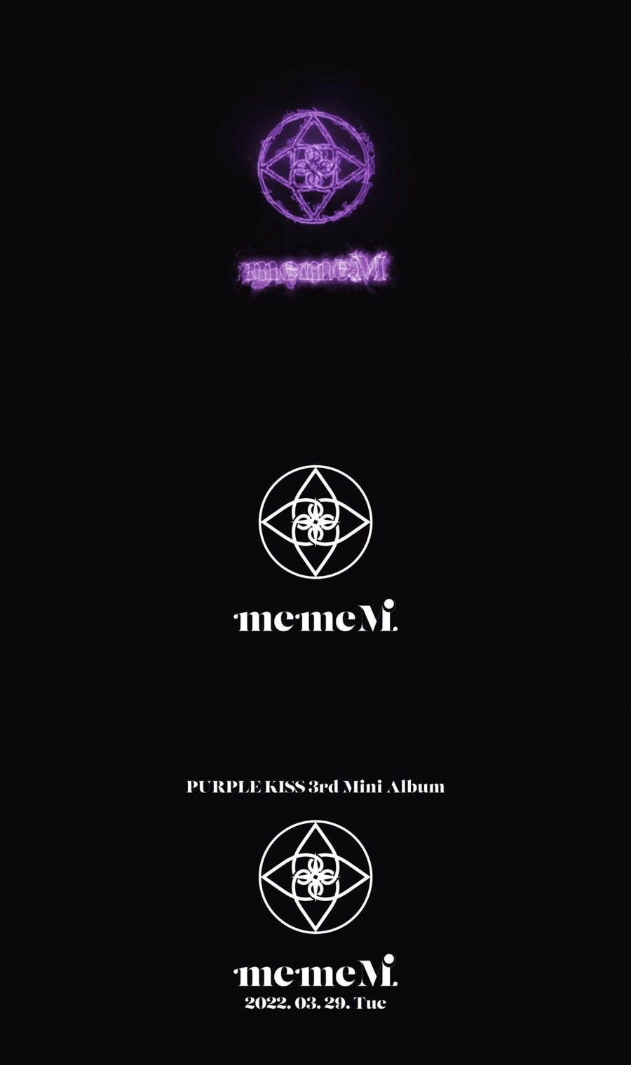 ▲ 퍼플키스 로고 모션 영상. 제공| RBW