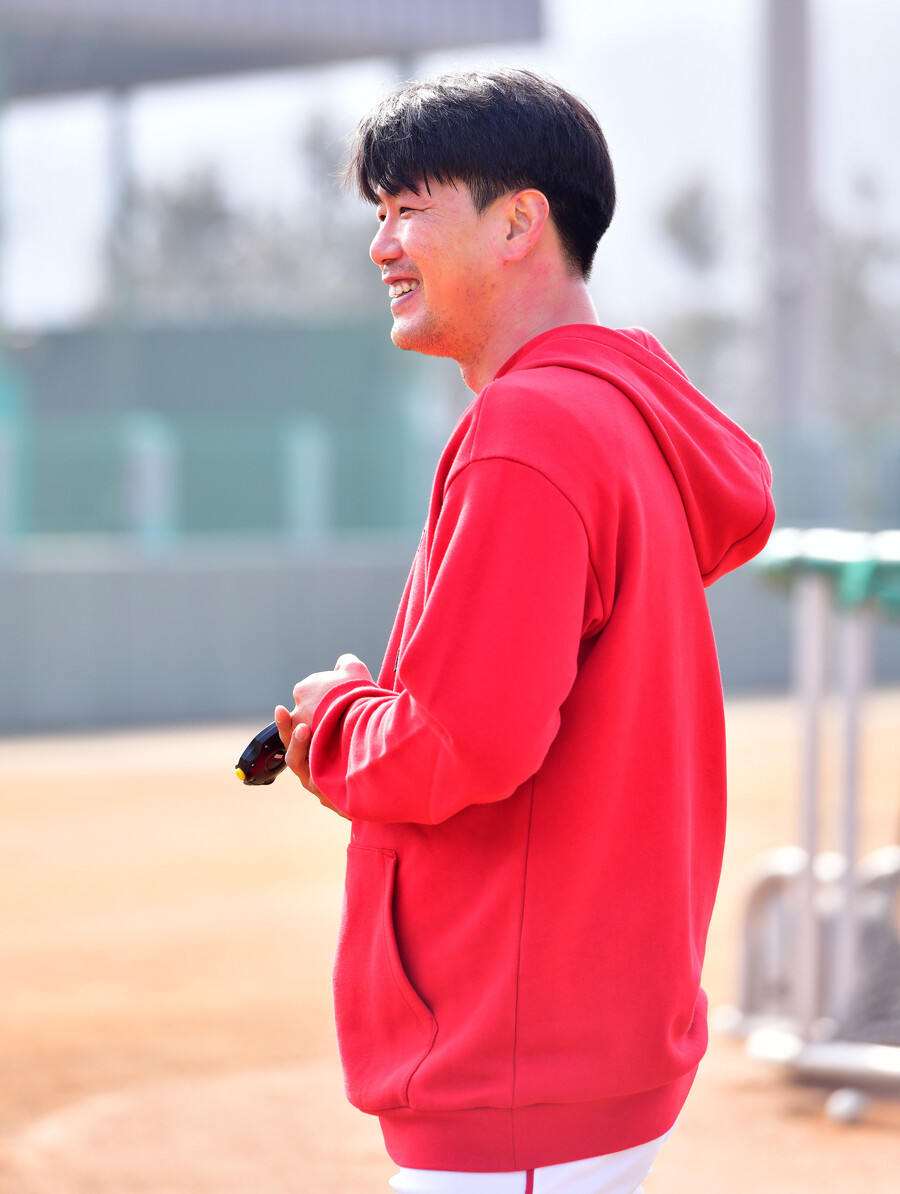 ▲ 연습경기에서 보여준 희망은 SSG의 김광현(사진) 복귀 추진으로 이어졌다 ⓒSSG랜더스