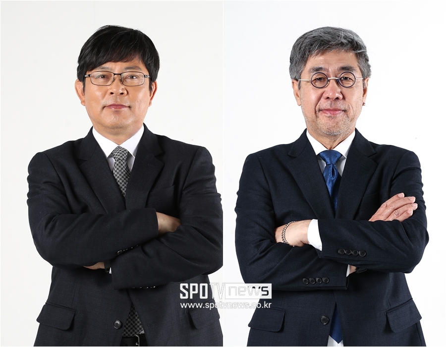 ▲ 스포티비 양상문(왼쪽), 민훈기 해설위원. ⓒ 곽혜미 기자