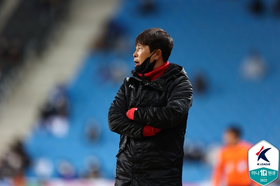 ▲ 포항스틸러스 김기동 감독 ⓒ한국프로축구연맹