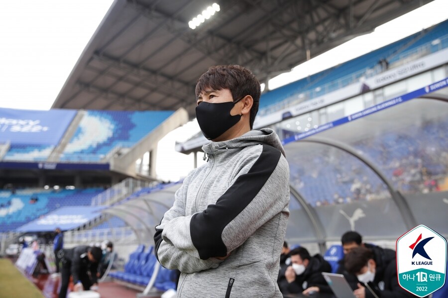 ▲ 포항스틸러스 김기동 감독 ⓒ한국프로축구연맹