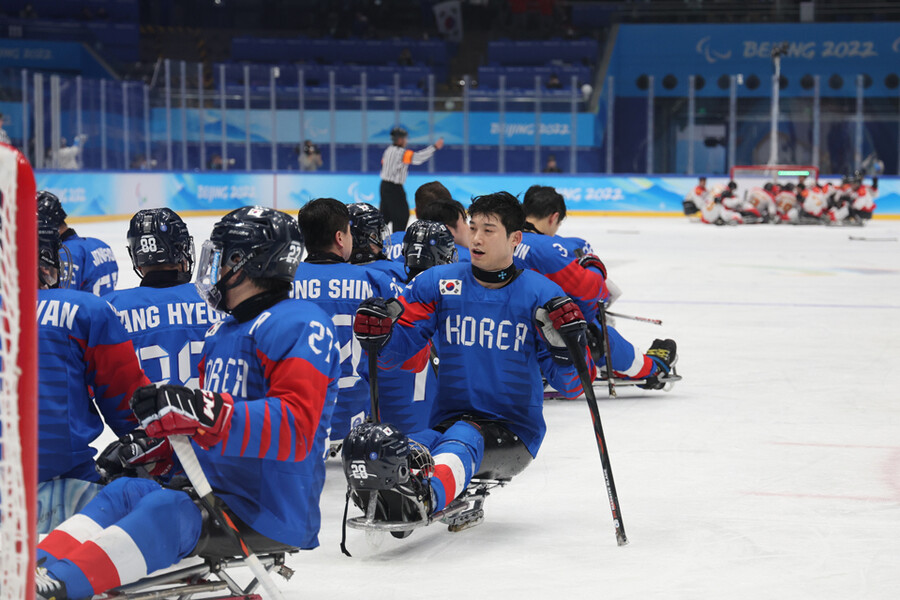 한국 파라아이스하키, 동메달 결정전에서 한중전 패배…4위로 마감