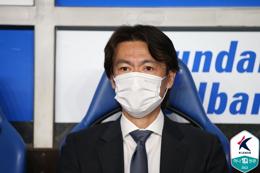 ▲ 홍명보 울산 현대 감독. ⓒ한국프로축구연맹