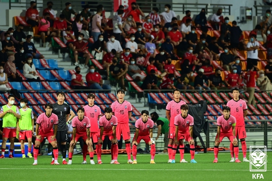 ▲ 23세 이하 남자 축구 대표팀 ⓒ대한축구협회