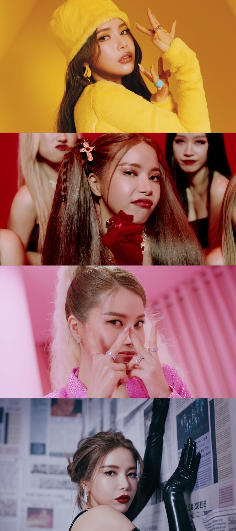 ▲ 솔라 '꿀' 뮤직비디오. 제공| RBW